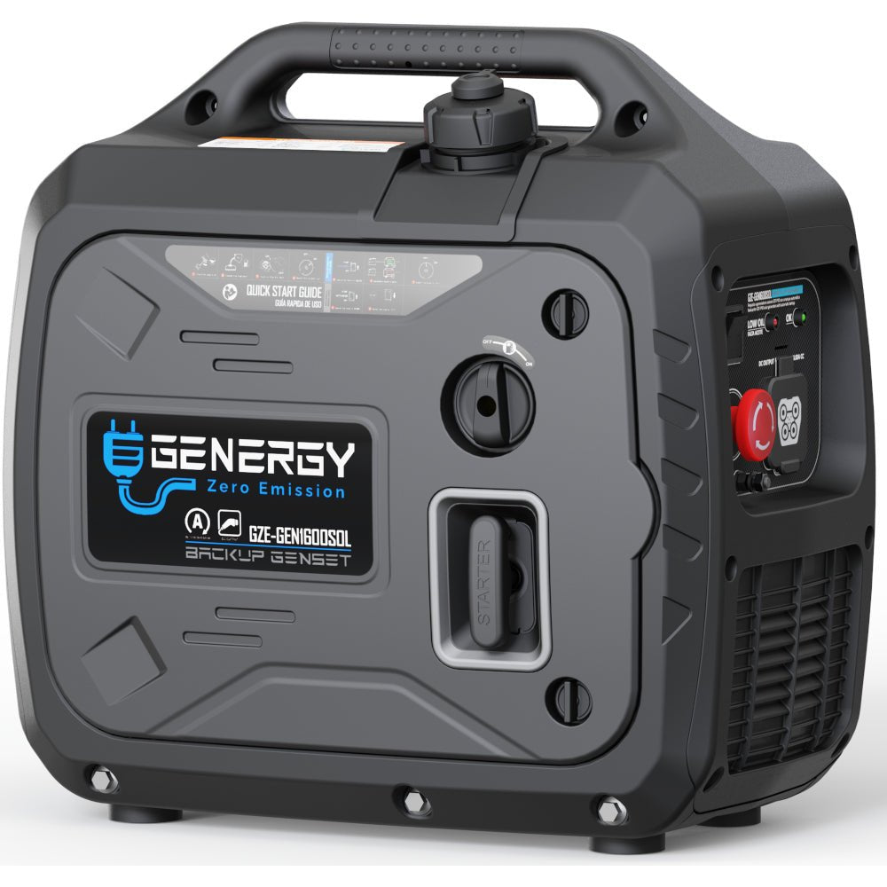 Genergy GEN - 1600 - SOL 1600 W – Générateur de secours solaire (hybride solaire) - MK SELLER EU