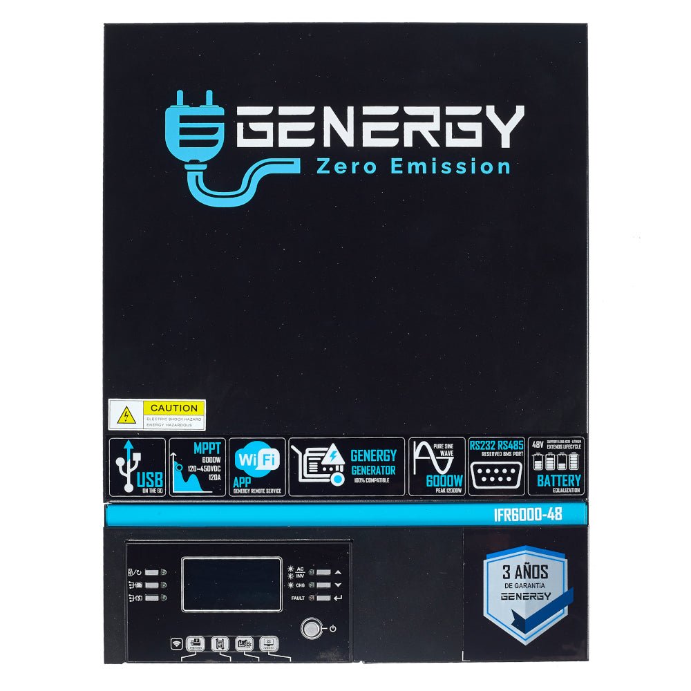 Genergy IFR6000 - 48V – Onduleur solaire - MK SELLER EU