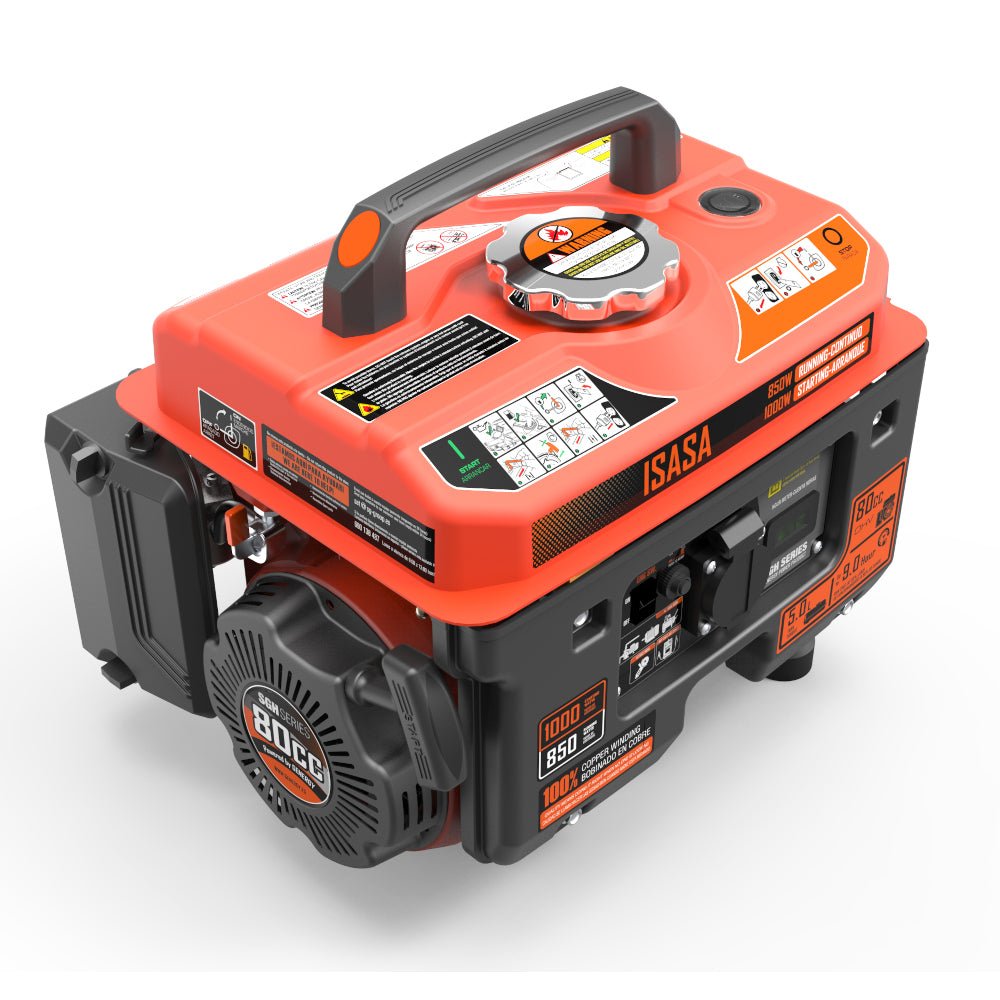 Genergy Isasa 1000 W – Groupe électrogène essence (démarrage manuel) - MK SELLER EU