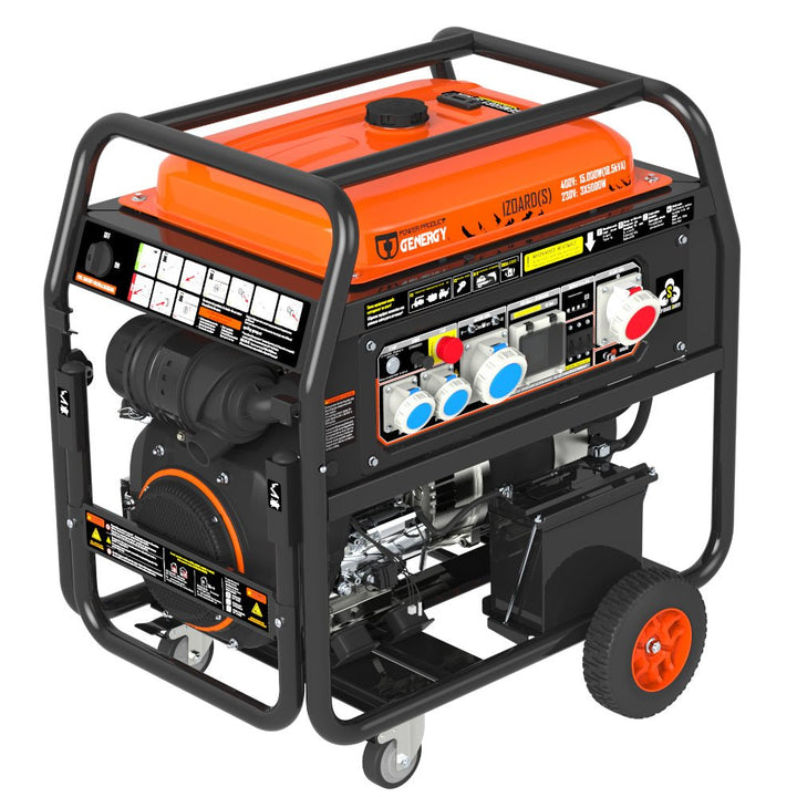 Genergy Izoard - S 15000 W – Groupe électrogène triphasé - MK SELLER EU