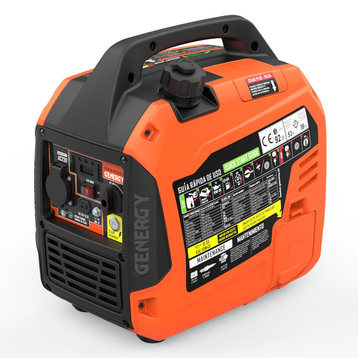 Genergy Lanzarote RC 2000 W – Groupe électrogène Inverter (démarrage électrique + télécommande) - MK SELLER EU