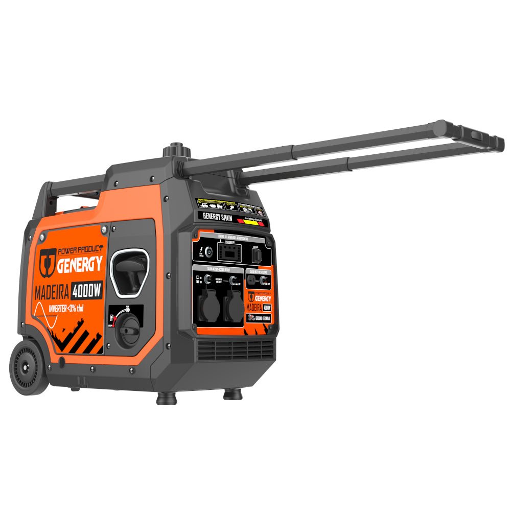 Genergy Madeira 4000 W – Groupe électrogène Inverter (démarrage électrique) - MK SELLER EU