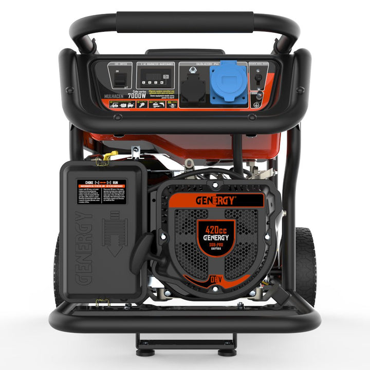 Genergy Mulhacen 7000 W – Groupe électrogène essence (démarrage manuel) - MK SELLER EU