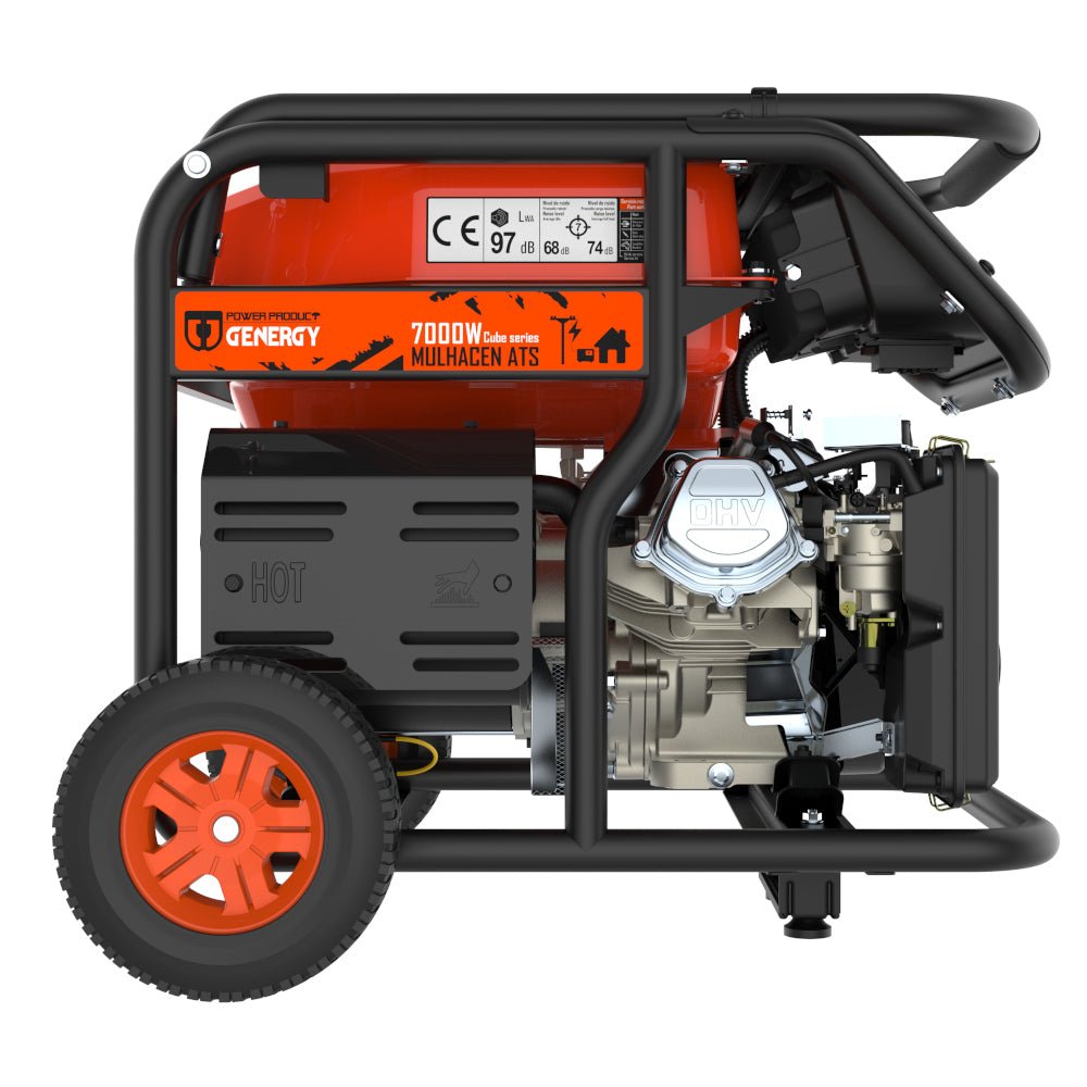 Genergy Mulhacen - ATS 7000 W – Groupe électrogène essence (démarrage automatique ATS) - MK SELLER EU