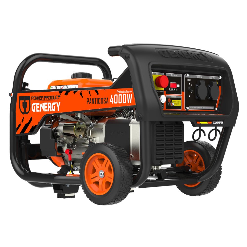 Genergy Panticosa 4000 W – Groupe électrogène essence (démarrage électrique) - MK SELLER EU