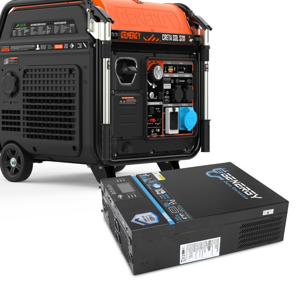 Genergy Pro 6000S Silent – Kit solaire hybride - MK SELLER EU