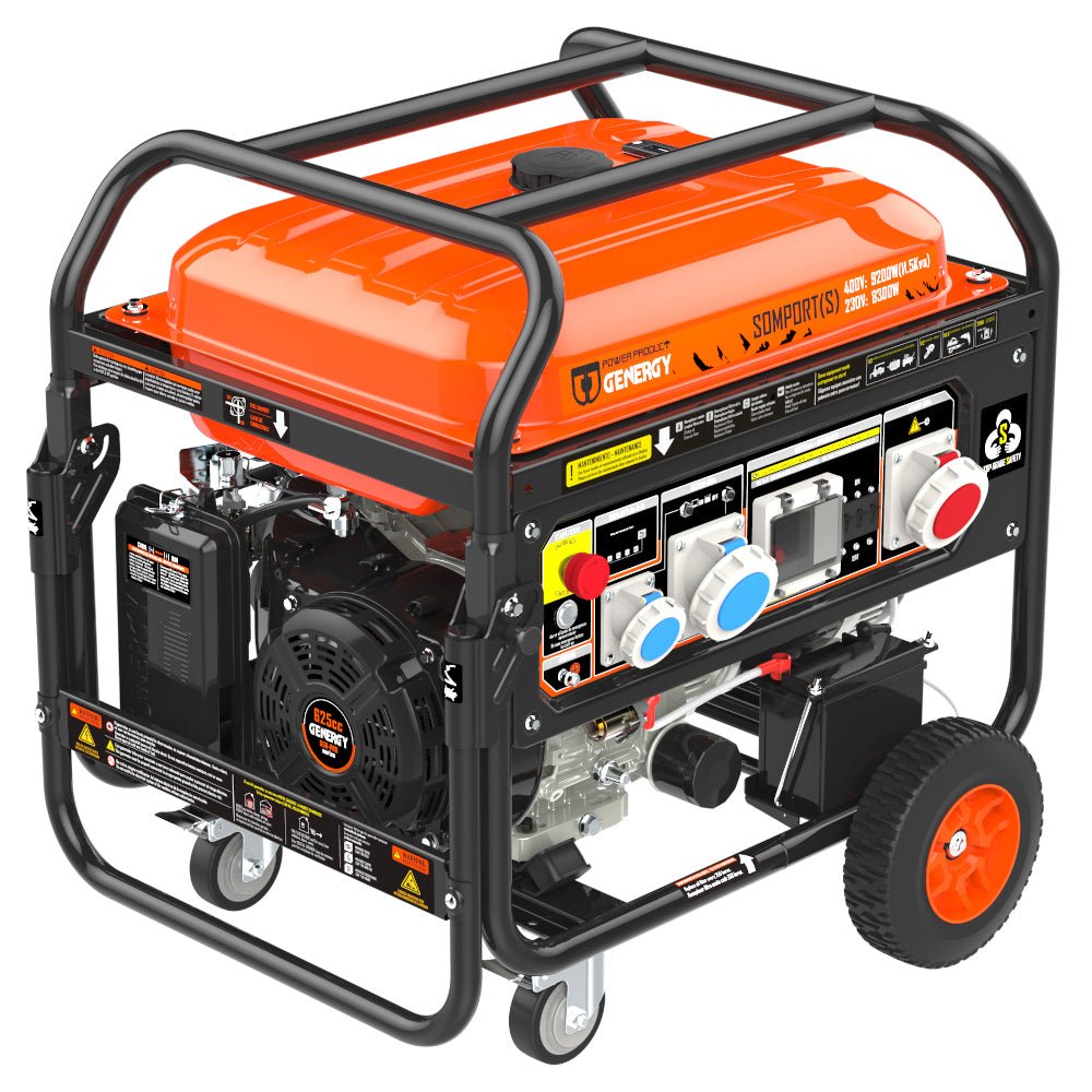 Genergy Somport - S 9200 W – Groupe électrogène triphasé - MK SELLER EU