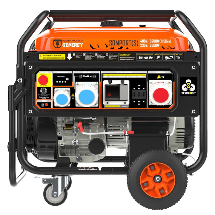 Genergy Somport - S 9200 W – Groupe électrogène triphasé - MK SELLER EU