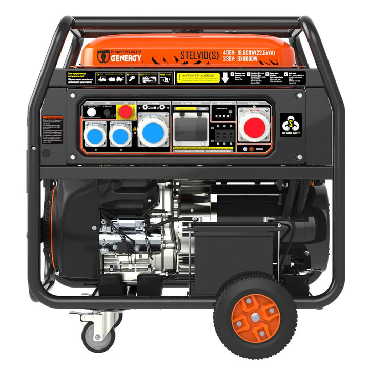 Genergy Stelvio - S 18000 W – Groupe électrogène triphasé - MK SELLER EU
