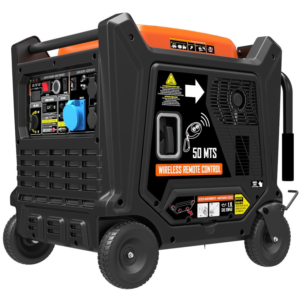 Genergy Tenerife II RC 7500 W – Groupe électrogène Inverter (démarrage électrique + télécommande) - MK SELLER EU