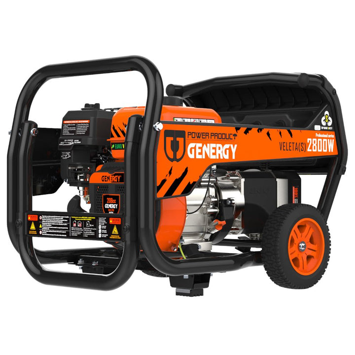 Genergy Veleta - S 2800 W – Groupe électrogène essence (démarrage manuel) - MK SELLER EU