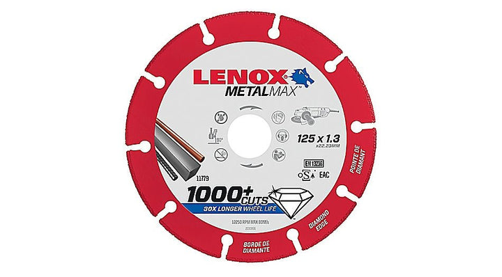 LENOX LX2044469 Disque MétalMax Combo 125 x 2 mm - MK SELLER EU