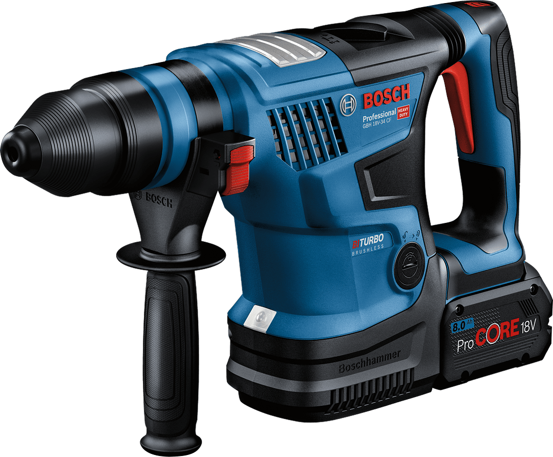 Marteau - perforateur GBH 18V - 34 CF + ProCORE18V 2x8,0Ah + GAL 1880 (coffret) - MK SELLER EU