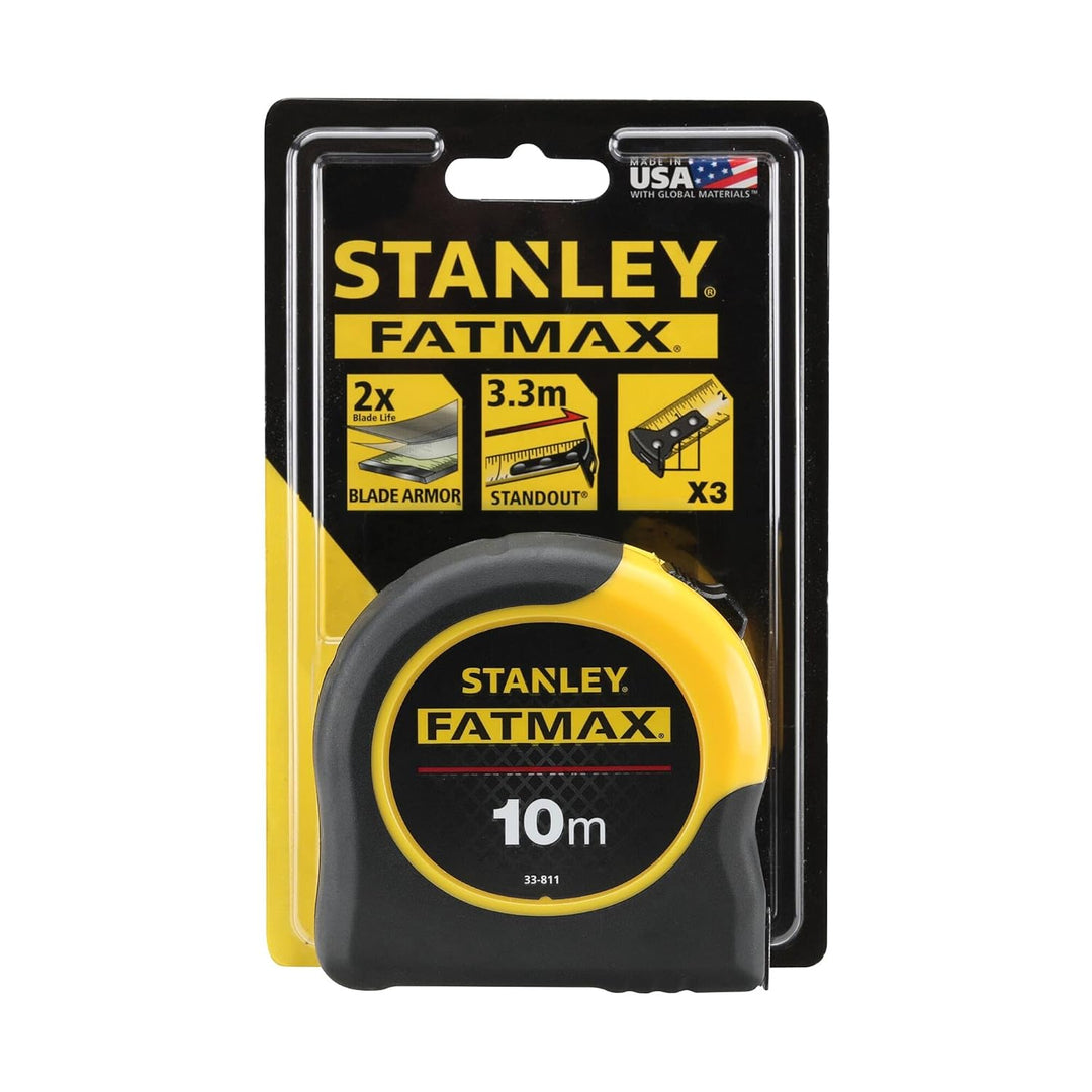Mètre ruban FATMAX Blade Armor 10m x 32mm - Stanley - MK SELLER EU